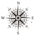 D-863 Compass Pattern Car Modified Decorative Sticker, D-863