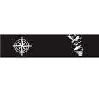 D-864 Compass Pattern Car Modified Decorative Sticker, D-864