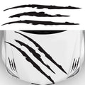 D-865 Claw Scratches Pattern Car Modified Decorative Sticker, D-865