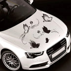 D-907 Butterflies Pattern Car Modified Decorative Sticker, D-907