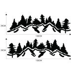 2 PCS/Set D-924 Mountain Woods Pattern Car Modified Decorative Sticker, D-924
