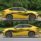 2 PCS/Set D-926 Fire Totem Pattern Car Modified Decorative Sticker, D-926