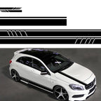 D-930 Lines Pattern Car Modified Decorative Sticker, D-930