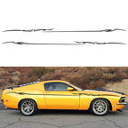 2 PCS/Set D-933 Lightning Pattern Car Modified Decorative Sticker, D-933