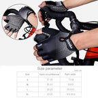 BOODUN 1096 Non-slip Wear-resistant Breathable Fitness Sports Silicone Gloves, S, M, L, XL