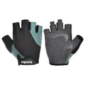 BOODUN 1408 4D Silicone Shock Absorbing Half Finger Breathable Bicycle Outdoor Riding Gloves, M, L, XL