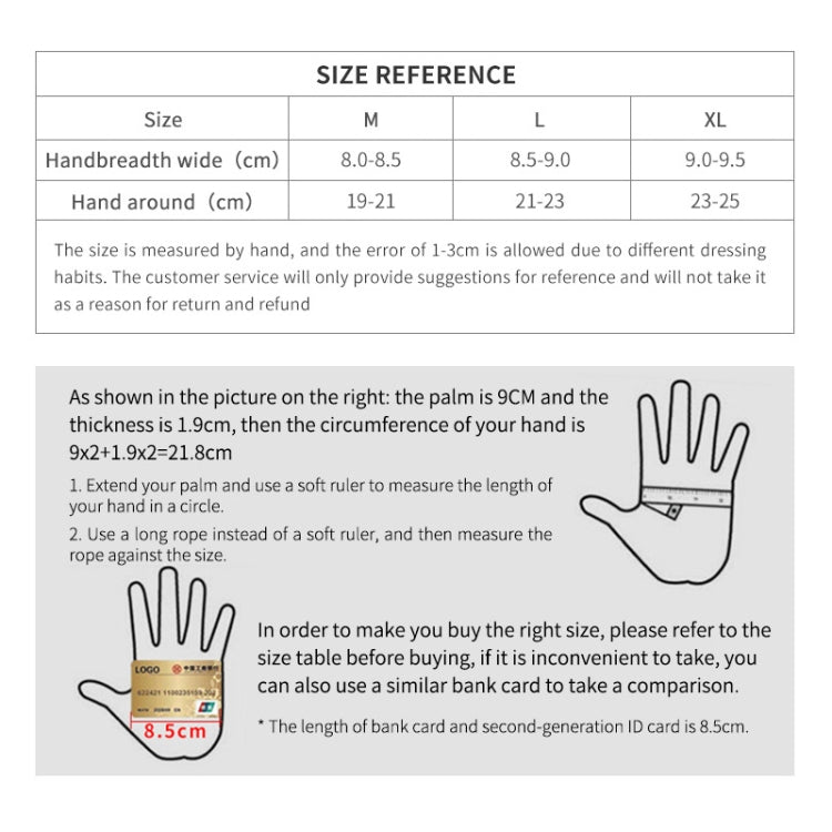 BOODUN 1408 4D Silicone Shock Absorbing Half Finger Breathable Bicycle Outdoor Riding Gloves, M, L, XL