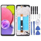 LCD Screen and Digitizer Full Assembly with Frame, For Samsung Galaxy A03s SM-A037U US Edition, For Samsung Galaxy A02s SM-A025F, For Samsung Galaxy A03 SM-A035F, For Samsung Galaxy A03s SM-A037F, For Samsung Galaxy A03s SM-A037G/A037M                 ...