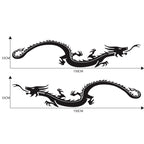 2 PCS/Set D-965 Dragon Pattern Car Modified Decorative Sticker, D-965