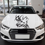 D-967 Wolf Tribe Pattern Car Modified Decorative Sticker, D-967