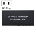 BT100 4K 60Hz 1080P 2 x 2 TV Wall Controller, US Plug, EU Plug, UK Plug, AU Plug
