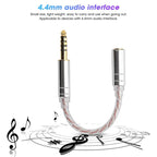 ZS0156 Balanced Inter-conversion Audio Cable, 4.4 Balance Male to 3.5 Stereo Female, 4.4 Balanced Male to 3.5 Balanced Female, 4.4 Balanced Male to 2.5 Balanced Female, 2.5 Balance Male to 3.5 Stereo Female, 3.5 Stereo Male to 4.4 Balance Female       ...