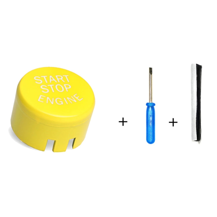 Car Engine Start Key Push Button Cover for BMW G / F Chassis, with Start and Stop, without Start and Stop