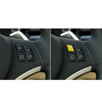 Car Sports Steering Wheel M Mode Switch-Button Cover Trim for BMW 3 Series E90, For BMW 3 Series E90