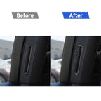 Car Carbon Fiber B-pillar Air Outlet Decorative Sticker for Porsche Panamera 2010-2016, Left and Right Drive, B-pillar Air Outlet