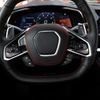 Car Steering Wheel Below Buttons for Chevrolet Corvette C8 2020-2021, Steering Wheel Below Button(White), Steering Wheel Below Button(Red), Steering Wheel Below Button(Blue)