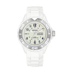 SANDA 1053 Womens TPU Strap Dual Display Waterproof Electronic Watch