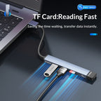 AH-A13 USB 3.0 x 1 + USB 2.0 x 3 to USB 3.0 HUB Adapter, AH-A13