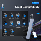 ORICO AH-A12F USB 3.0x1 + USB 2.0x2 + TF Card to USB 3.0 HUB Adapter, AH-A12F