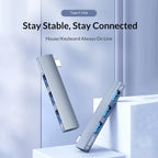 ORICO AH-W13 USB 3.1x1 + USB 2.0x2 to USB-C/Type-C Transmission + Charging Docking Station