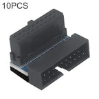 10 PCS 3.0 19P 20P Motherboard Male To Female Extension Adapter, Model:, PH19A, PH19B