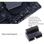 10 PCS 3.0 19P 20P Motherboard Male To Female Extension Adapter, Model:, PH19A, PH19B