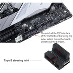 10 PCS 3.0 19P 20P Motherboard Male To Female Extension Adapter, Model:, PH19A, PH19B