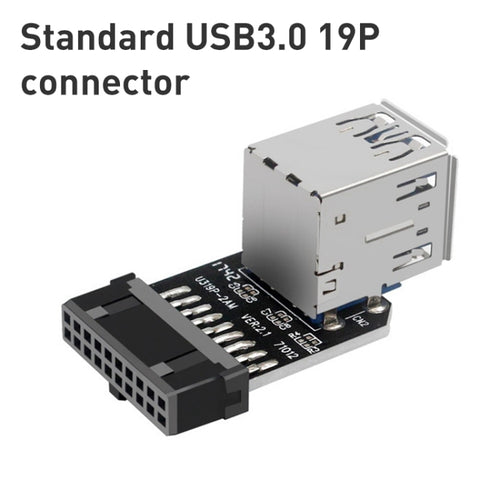 10 PCS 19/20Pin to Dual USB 3.0 Adapter Converter, PH21, PH22, PH22C