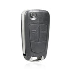 For Opel Car Foldable Blade Key Case with Screw Hole, 2-button HU100 without Slot, 3-button HU100 without Slot