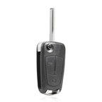 For Opel Car Foldable Blade Key Case with Screw Hole, 2-button HU100 without Slot, 3-button HU100 without Slot