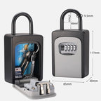 KS6500 Installation-free Hanging Decoration Key Password Box, Orange, Black, Red, Blue