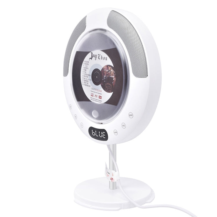 Kecag KC-607 Wall Mounted Bluetooth Compact Disc Album CD Player, KC-607(White)