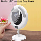 Kecag KC-607 Wall Mounted Bluetooth Compact Disc Album CD Player, KC-607(White)