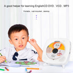 Kecag KC-609 Wall Mounted Home DVD Player Bluetooth CD Player, DVD/CD+Connectable TV  + Plug-In Version, CD Version+ Not Connected to TV+ Plug-In Version, CD Version +Not Connected to TV + Charging Version, CD Version +                                 ...