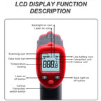 Wintact WT319A LCD Display Infrared Thermometer, Battery Not Included, WT319A