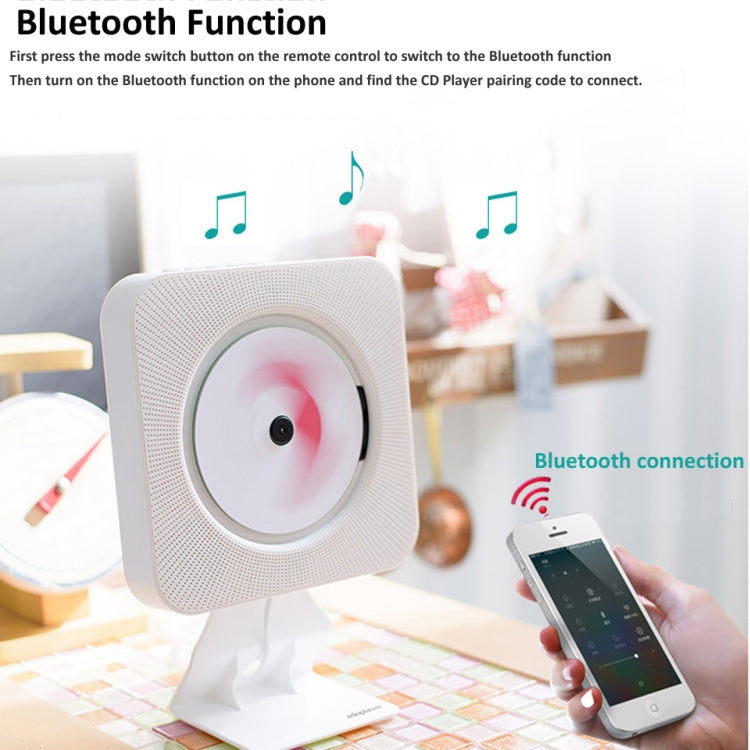 Kecag KC-809 Portable Bluetooth Album CD Player Player, KC-809(White), KC-809(Blue), KC-809(Black), KC-809 (Pink)