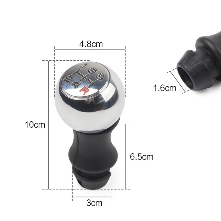 MR-9017 Car Modified Gear Stick Shift Knob Head for Peugeot, 5 Speed Black, 5 Speed Red, 5 Speed Black Red, 6 Speed