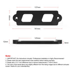 Car Aluminum Alloy Battery Fixing Bracket for Honda Civic 1988-2000
