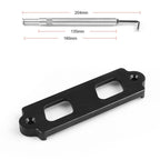 Car Aluminum Alloy Battery Fixing Bracket for Honda Civic 1988-2000