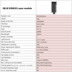 NEJE MASTER 3 3500 B30635 Laser Engraver with B30635 Laser Module, MASTER 3 with B30635