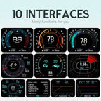 A450 OGM Car 2.8 inch OBDII + MEMS + GPS Head-Up Display System, A450 OGM