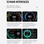 A700 Car 3.5 inch OBDII + MEMS + GPS Head-Up Display System, A700