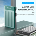 ORICO 2.5 inch USB3.1 Gen1 Type-C Hard Drive Enclosure