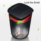Car Portable Metal Ashtray Built-in LED, Portable Red, Portable Black, Portable Silver
