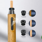 Car Ashtray Portable Lazy Cigarette Holder, Timber Log