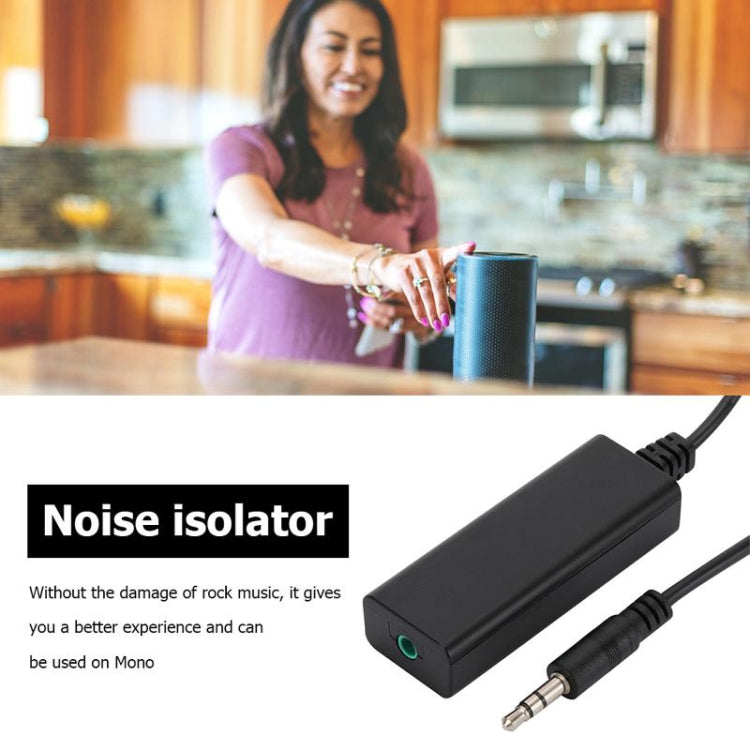 3.5mm Audio Common Ground Isolator Signal Anti-jamming Noise Reducer, B13