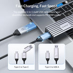 ORICO 40Gbps M.2 NVME USB4.0 SSD Enclosure