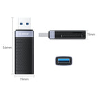 ORICO CS2T-A3 TF/SD Dual Port USB-A3.0 Dual Read Card Reader, CS2T-A3