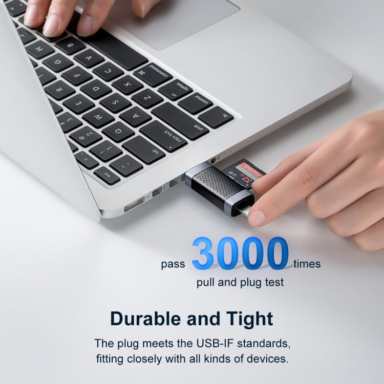 ORICO CS2T-A3 TF/SD Dual Port USB-A3.0 Dual Read Card Reader, CS2T-A3