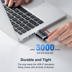 ORICO CS2D-A3 TF/SD Dual Port USB-A3.0 Single Read Card Reader, CS2D-A3
